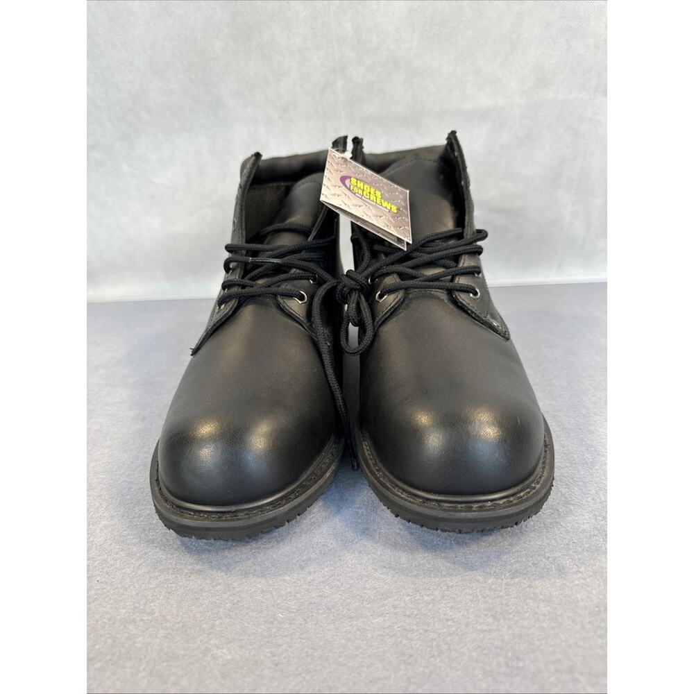 Shoes for Crews Slip Resistant Men's Lace-Up Work Boots Size 13W